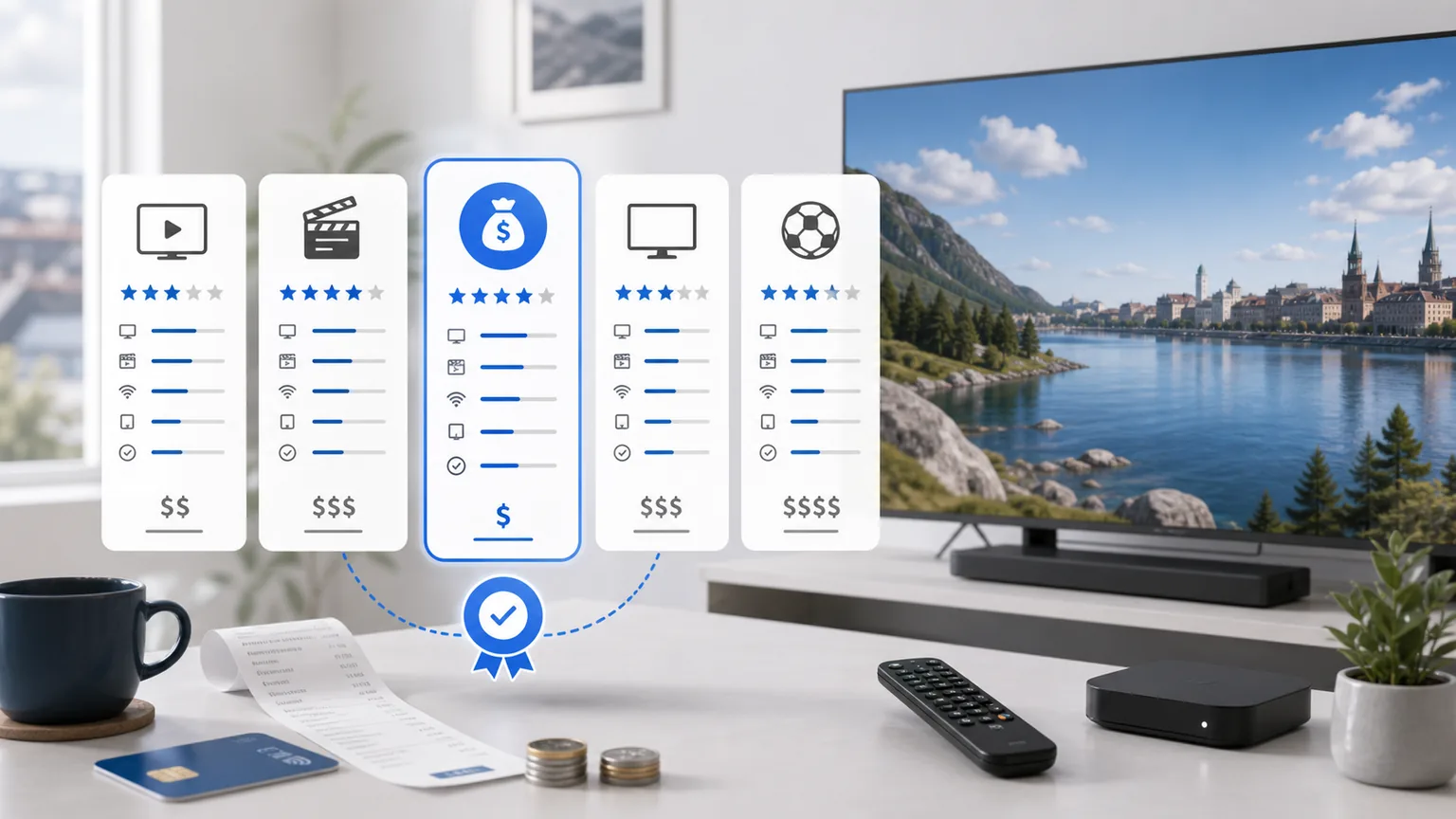 Billigaste streaming i Sverige 2026 — komplett guide