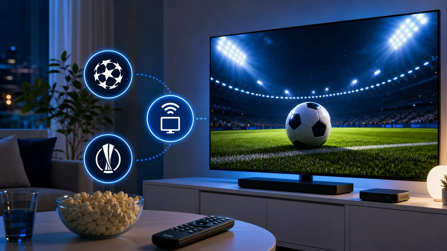 Champions League och Europa League via IPTV 2026