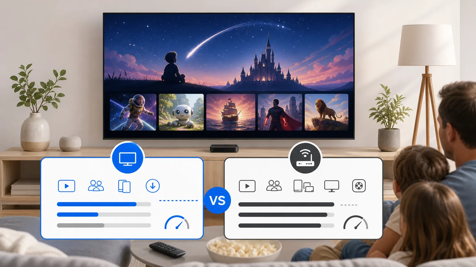 Disney+ via IPTV 2026 — hur jämför det sig med prenumeration?