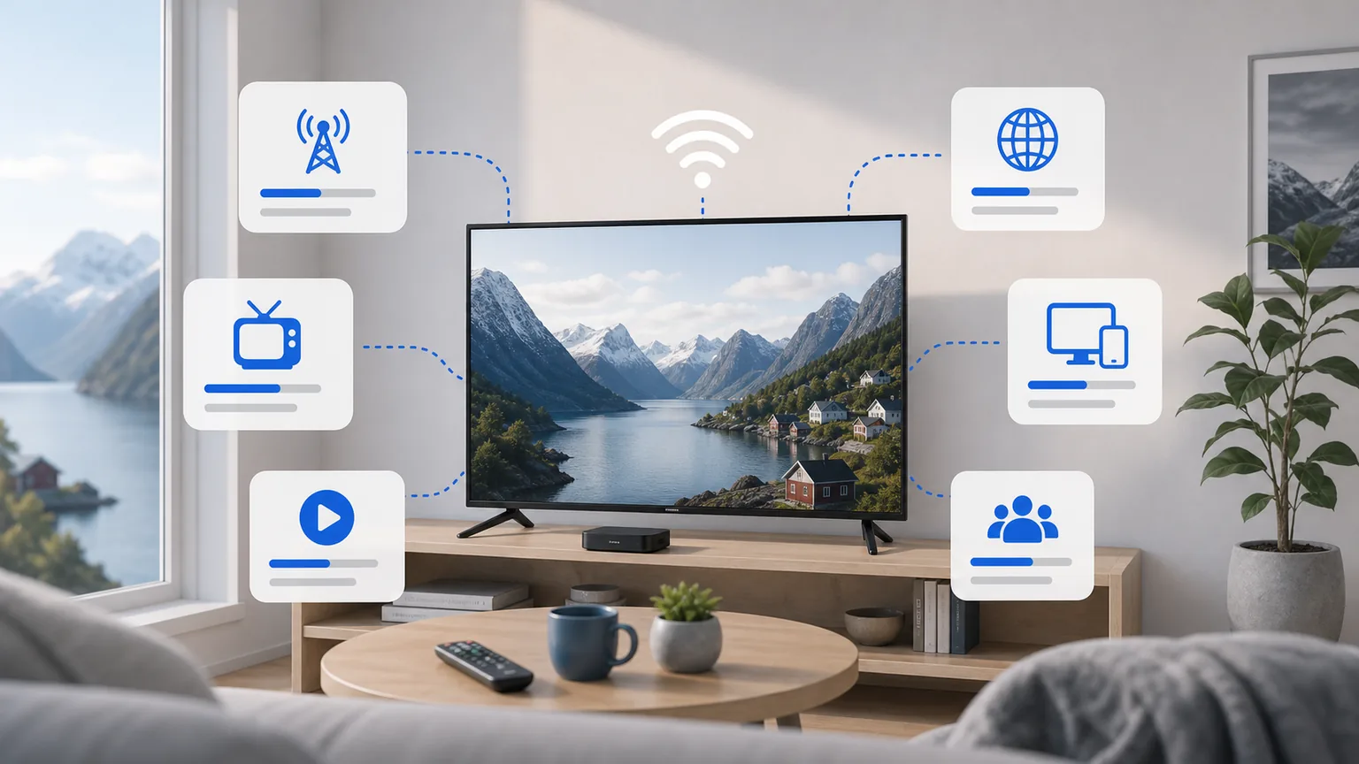 Gratis TV-alternativ i Norge 2026 — fullständig guide