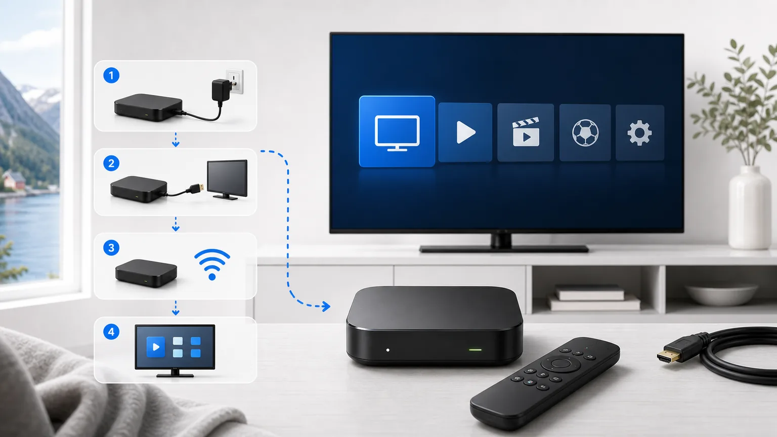 Hur installerar man IPTV på Android TV Box 2026