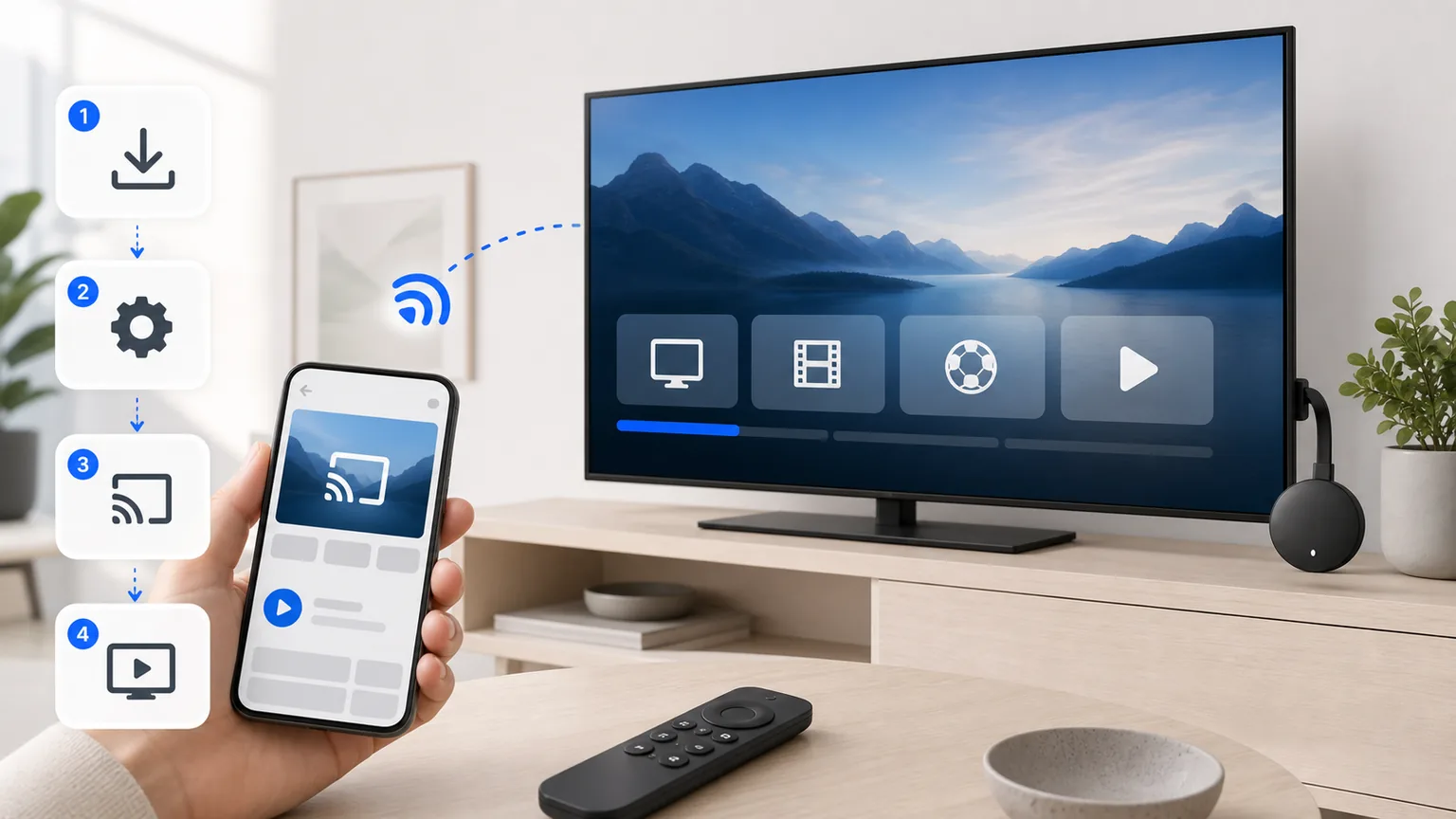 Hur installerar man IPTV på Chromecast 2026