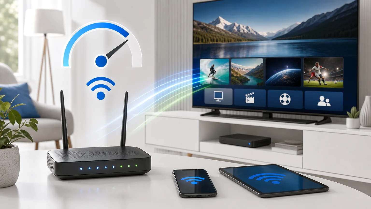 Hur snabbt internet behöver du för IPTV 2026?