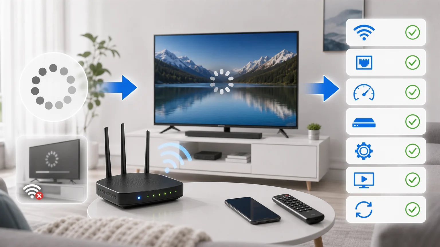 IPTV buffrar hela tiden — 7 lösningar som funkar 2026