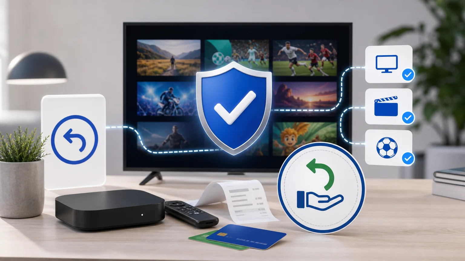 IPTV med pengarna-tillbaka-garanti 2026 — tryggt val