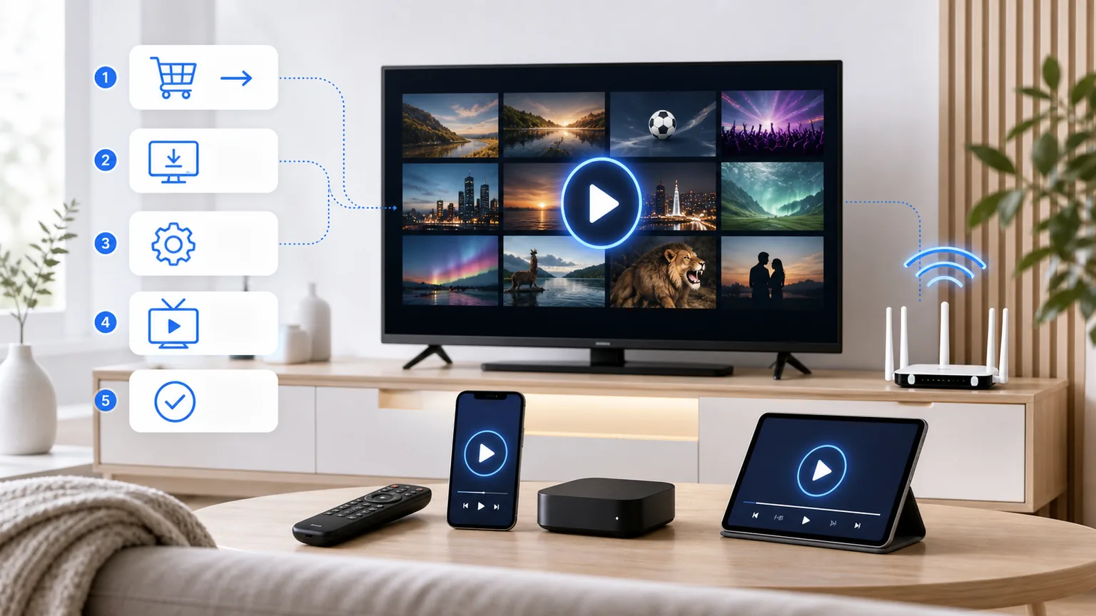 Komplett IPTV-guide för nybörjare i Sverige 2026