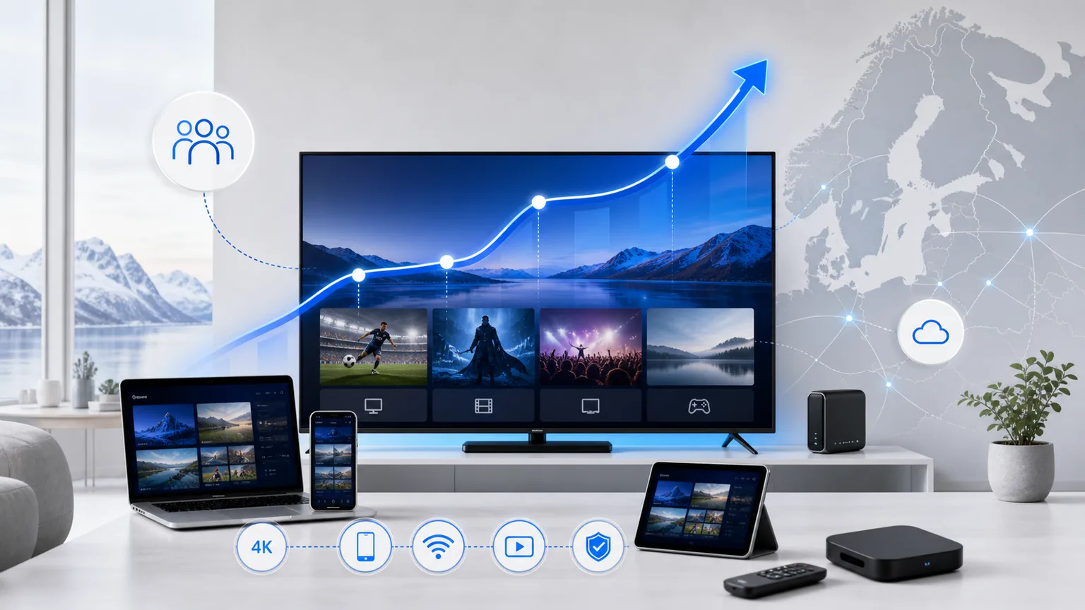IPTV-trender i Norden 2026 — vad händer på marknaden?