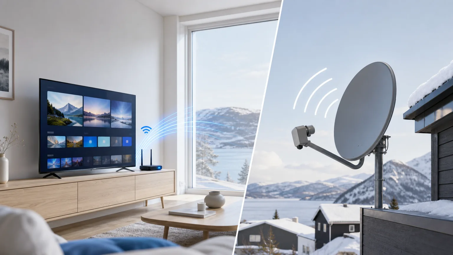 IPTV vs satellit-TV 2026 — vilket är bäst i Sverige?