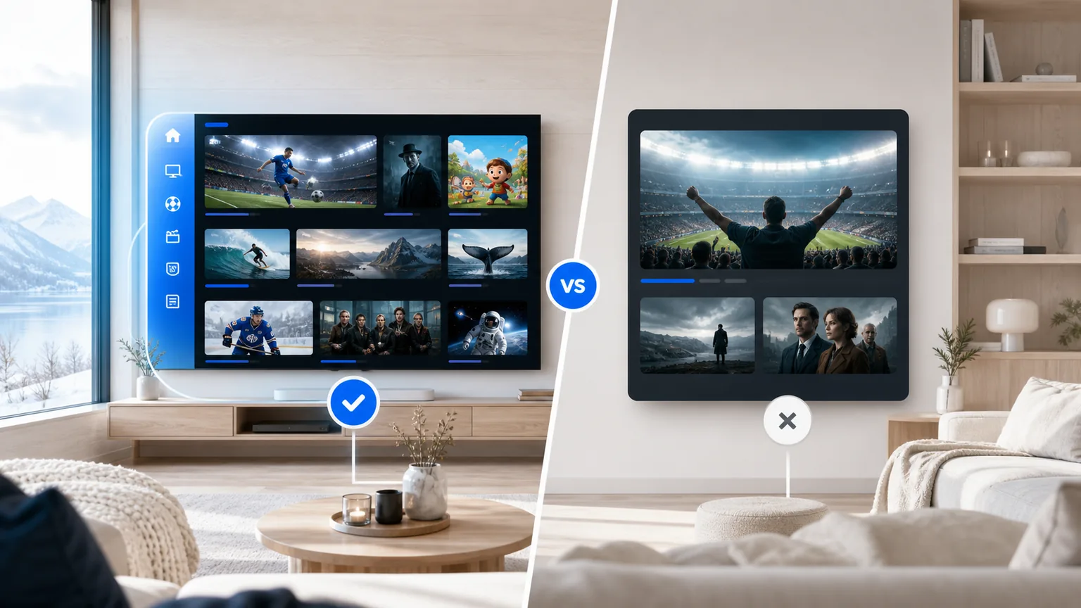 IPTV vs Viaplay i Norge — vilket är bäst 2026?