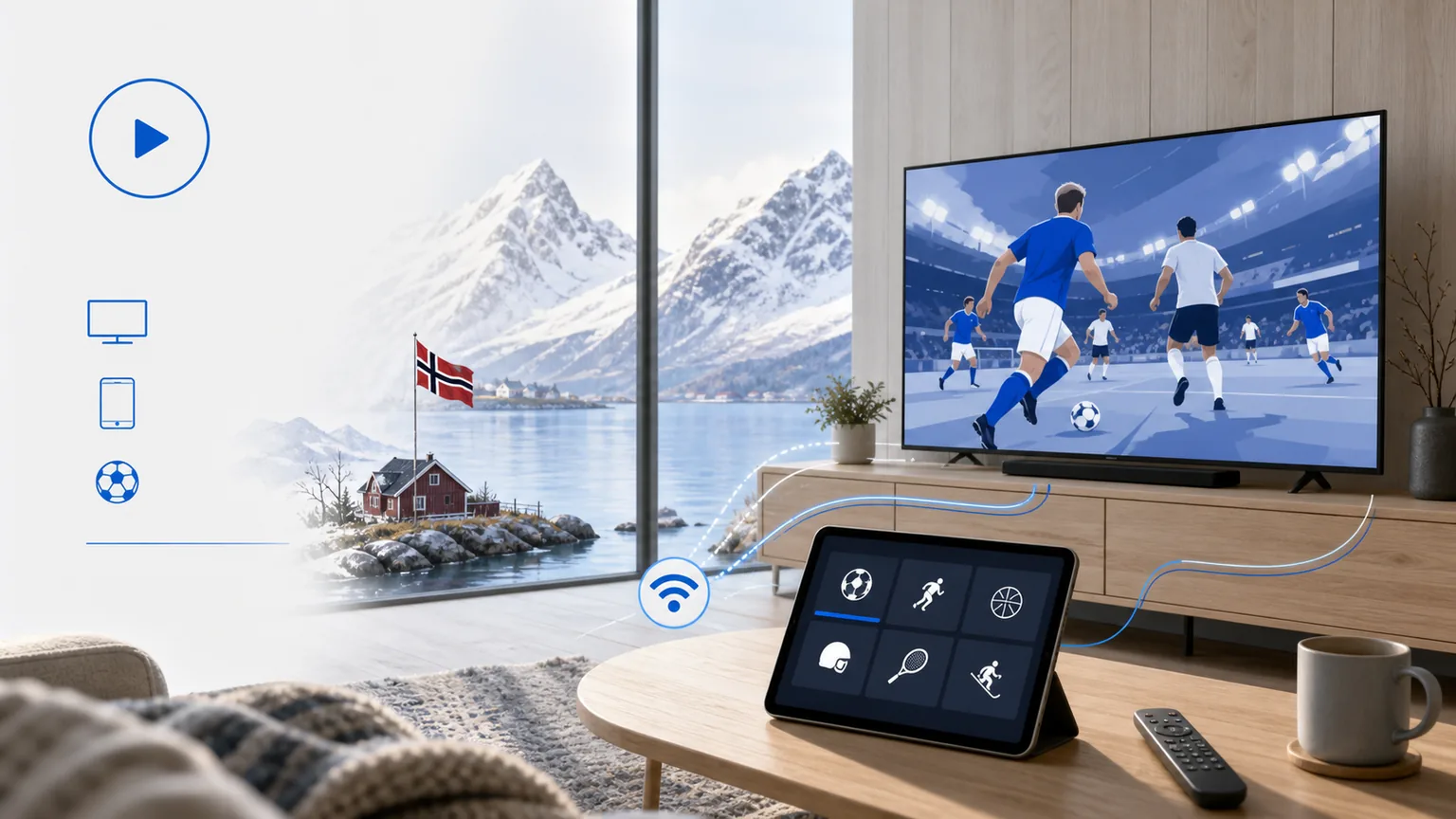 Hur ser man på norsk fotboll via IPTV 2026?
