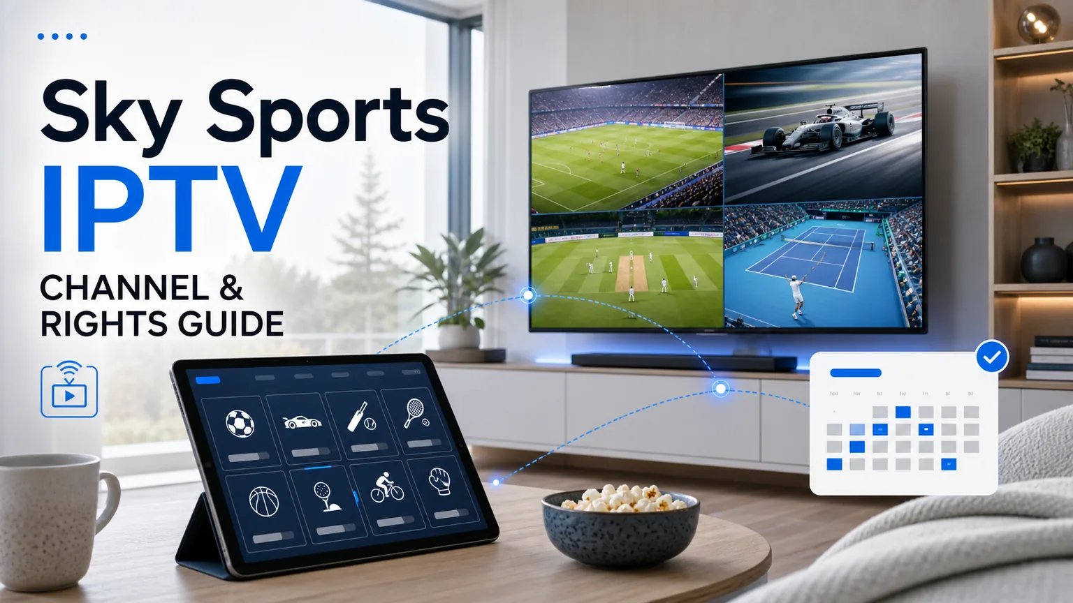 Sky Sports via IPTV i Sverige 2026 — komplett guide